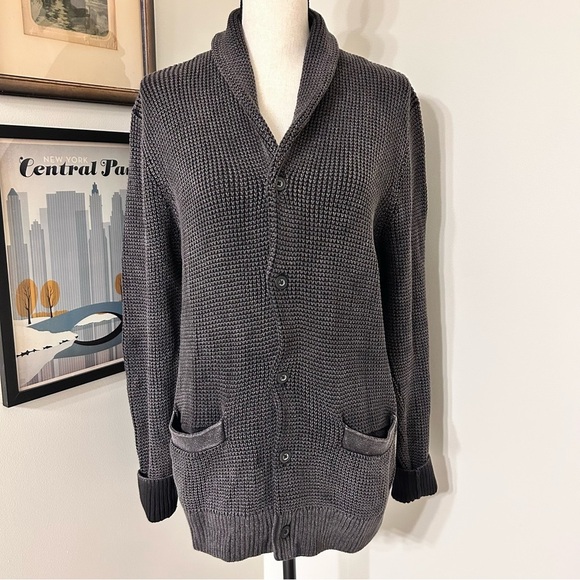 Abercrombie & Fitch Gray Knit Sweater SZ S - Picture 1 of 4